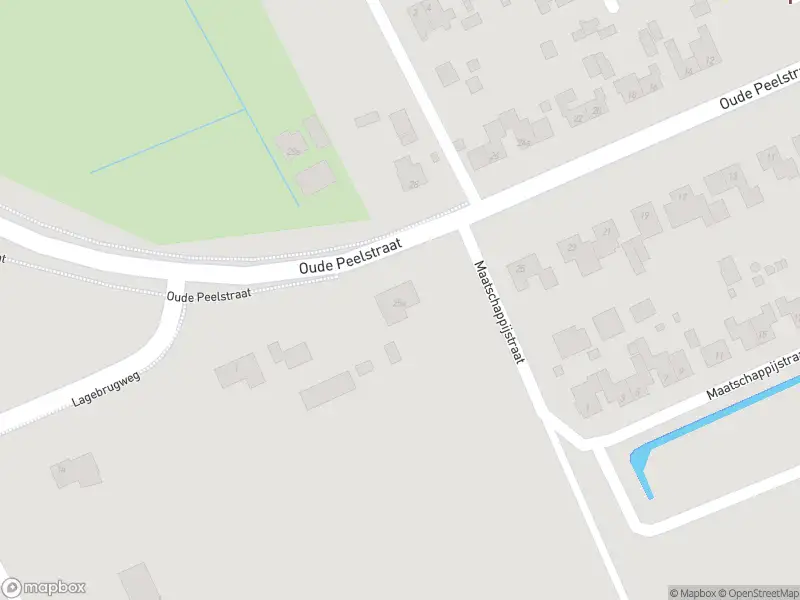 Politie naar de Oude Peelstraat in Helenaveen vanwege ongeval met letsel
