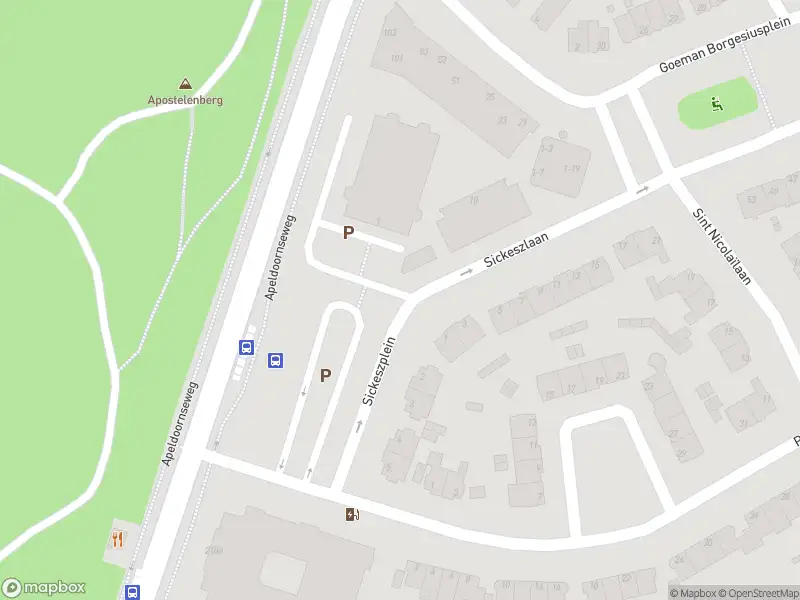 Overlastmelding Sickeszplein in Arnhem (Apeldoornseweg)