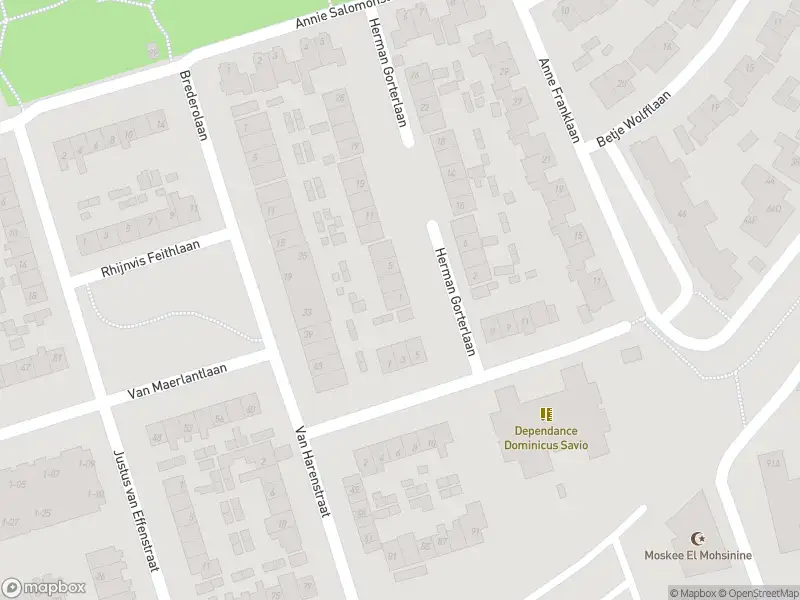 Overlastmelding Herman Gorterlaan in Harderwijk