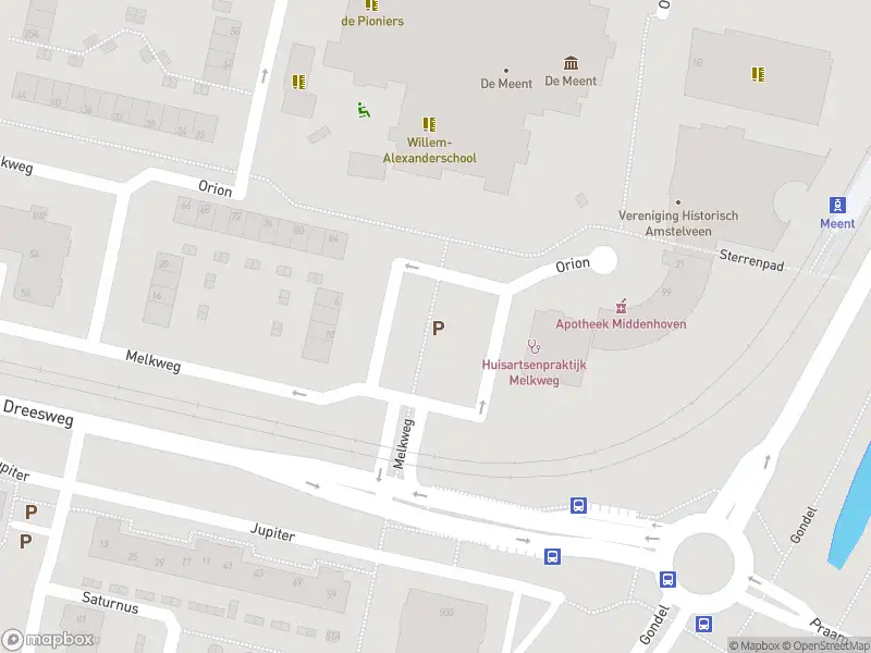 112 melding Overlastmelding Melkweg in Amstelveen (Noord-Holland) gesloten