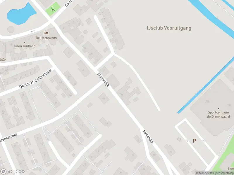 Ambulance met grote spoed naar de Molendijk in Zuidland