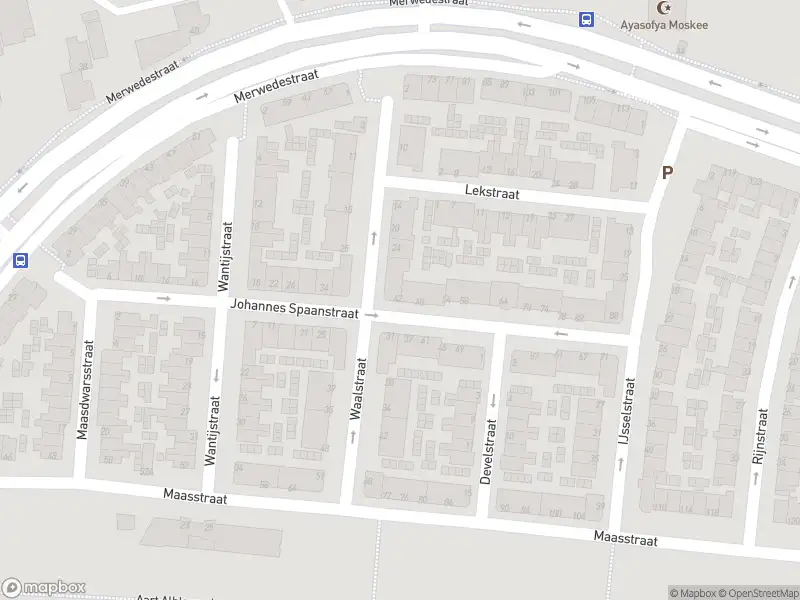 Ambulance met gepaste spoed naar de Johannes Spaanstraat in Dordrecht