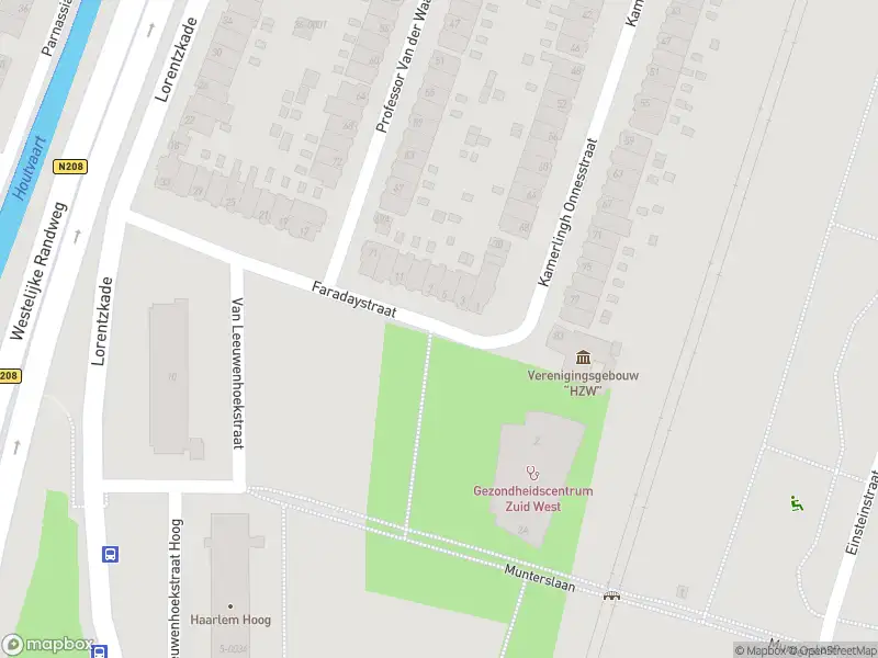 Ambulance met grote spoed naar de Faradaystraat in Haarlem