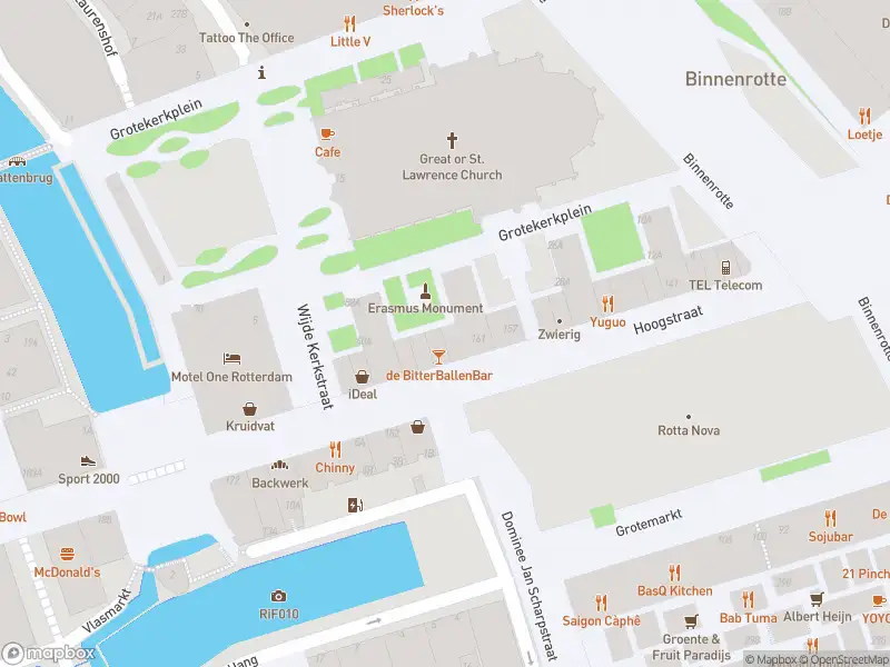 112 melding Ambulance met grote spoed naar de Grotekerkplein in Rotterdam