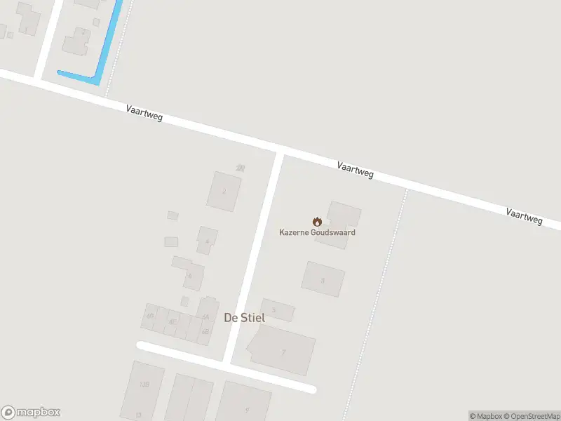 112 melding Brandweer met normale urgentie naar de De Stiel in Goudswaard