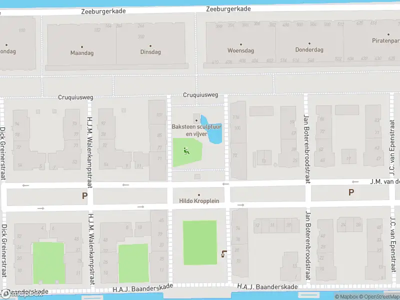 Brandweer met gepaste spoed naar de Jan Boterenbroodstraat in Amsterdam