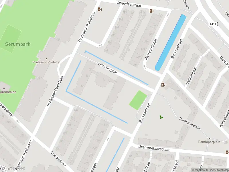 Ambulance met gepaste spoed naar de Witte Dorphof in Rotterdam