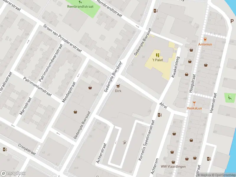 Ambulance met grote spoed naar de Gedempte Biersloot in Vlaardingen