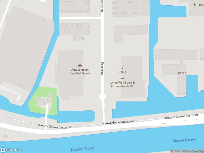 Brandweer met gepaste spoed naar de Keerkring in Gouda