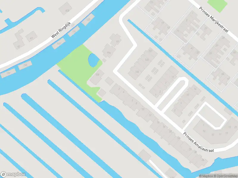 Ambulance met grote spoed naar de Prinses Amaliastraat in Moordrecht