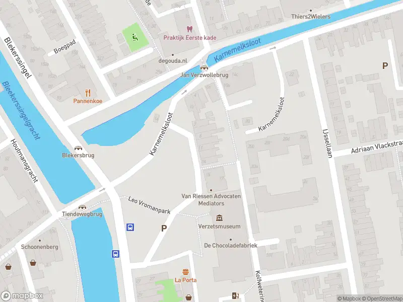 112 melding Ambulance met gepaste spoed naar de Klein Amerika in Gouda