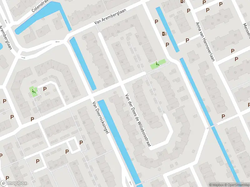 Besteld ambulance vervoer naar de Van der Does de Willeboisstraat in Wateringen