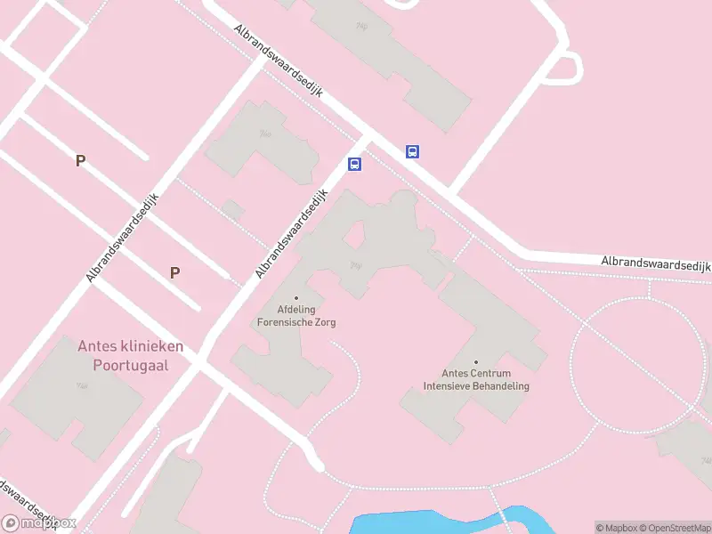 Ambulance naar de Albrandswaardsedijk in Poortugaal