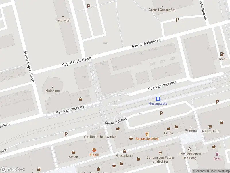 Ambulance met gepaste spoed naar de Pearl Buckplaats in Rotterdam