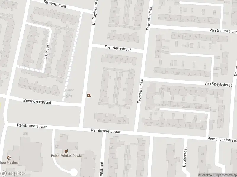 Brandweer met gepaste spoed naar de Van Linschotenstraat in Dongen vanwege afhijsen patient