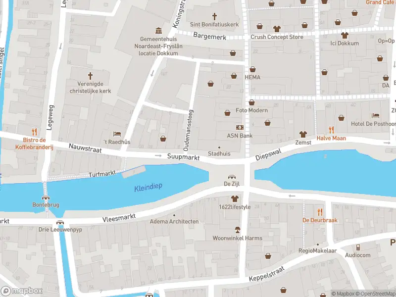 Brandweer met grote spoed naar de Suupmarkt in Dokkum