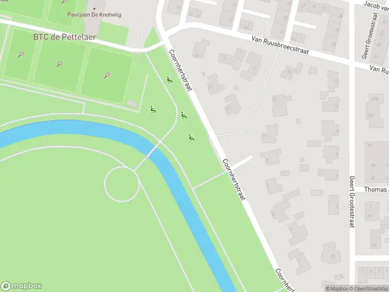 Brandweer met gepaste spoed naar de Coornhertstraat in 's-Hertogenbosch vanwege een buitenbrand