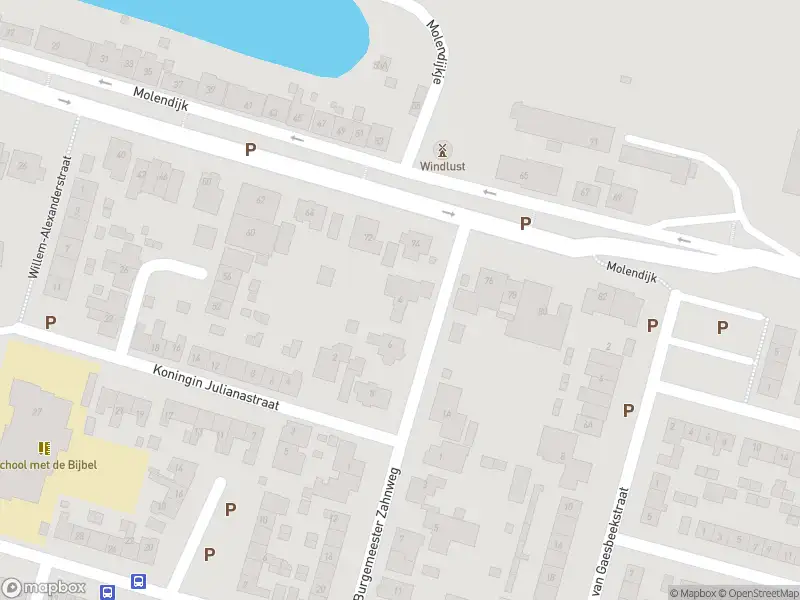 Ambulance met gepaste spoed naar de Burgemeester Zahnweg in Goudswaard