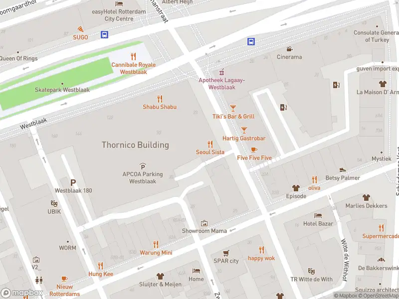 Politie naar de Hartmansstraat in Rotterdam