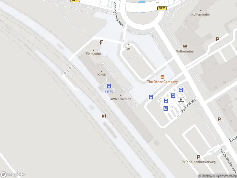 Brandweer met grote spoed naar de Stationsplein in Venlo