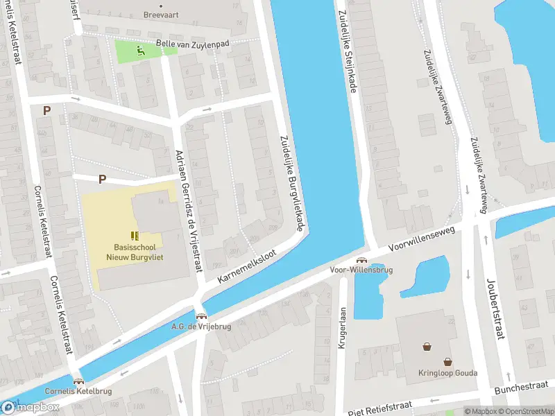 112 melding Ambulance met gepaste spoed naar de Zuidelijke Burgvlietkade in Gouda