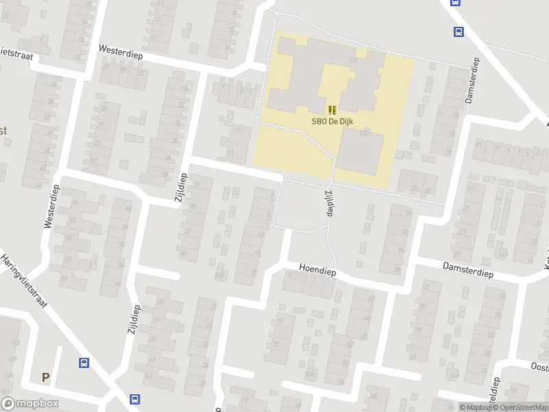 Ambulance met grote spoed naar de Haringvlietstraat in Dordrecht vanwege middelgrote brand