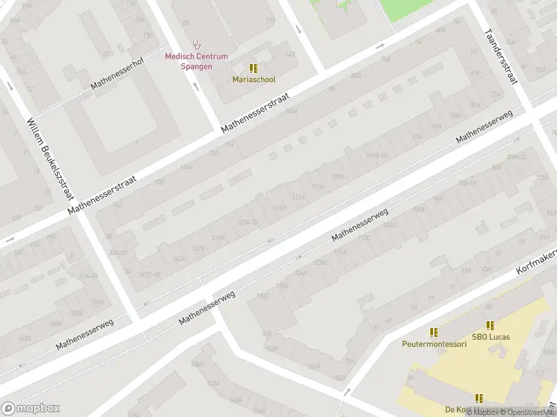 Ambulance met gepaste spoed naar de Mathenesserweg in Rotterdam