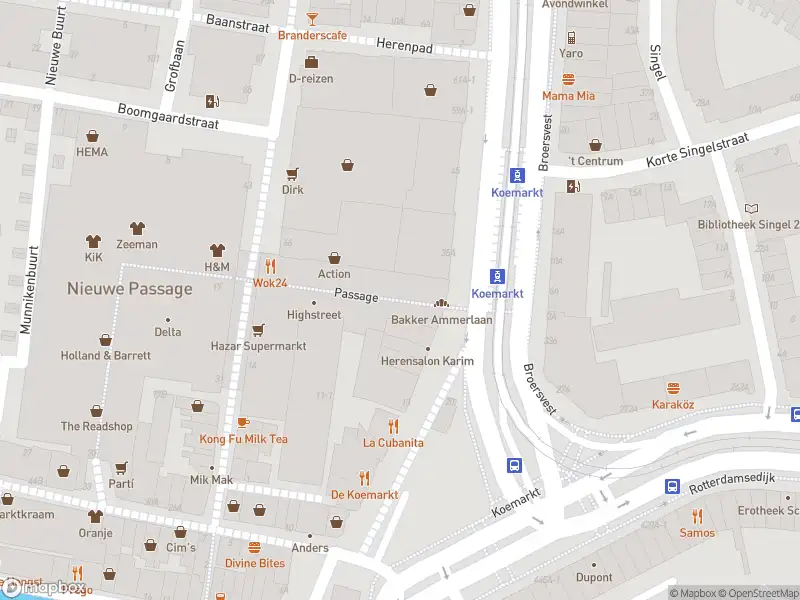 Brandweer met gepaste spoed naar de Passage in Schiedam vanwege wateroverlast