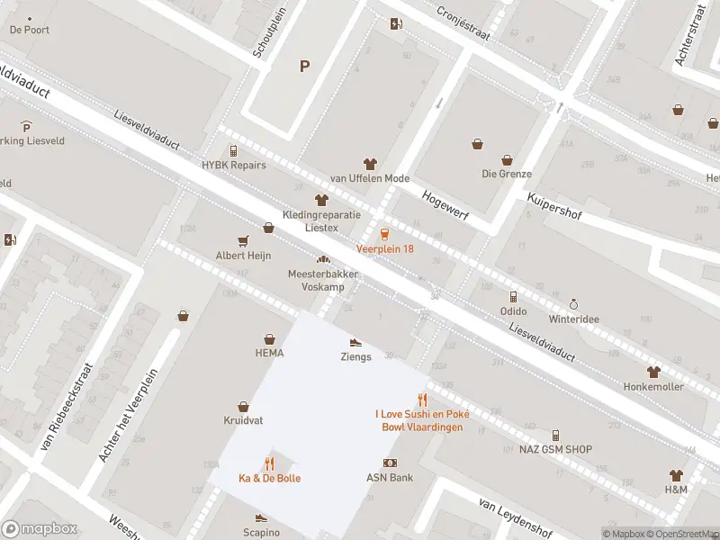 Brandweer met gepaste spoed naar de Liesveldviaduct in Vlaardingen vanwege een liftopsluiting