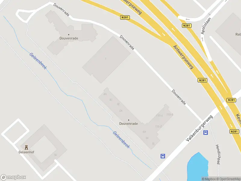 Brandweer met gepaste spoed naar de Douvenrade in Heerlen