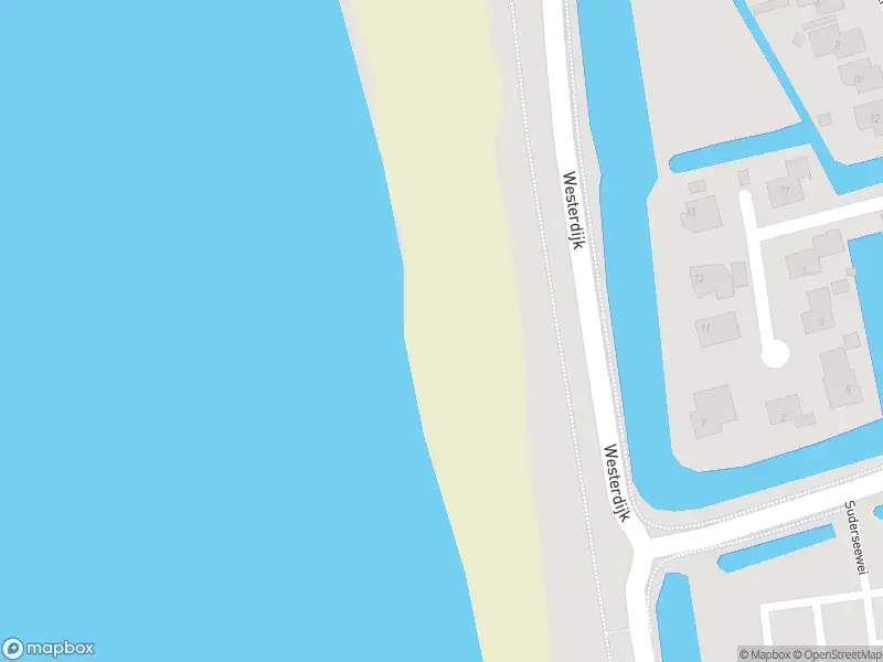 Politie met gepaste spoed naar de Westerdijk in Hindeloopen