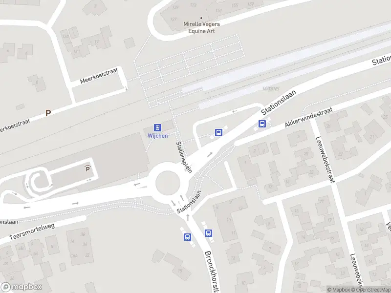 Politie naar de Stationsplein in Wijchen vanwege aanrijding met letsel