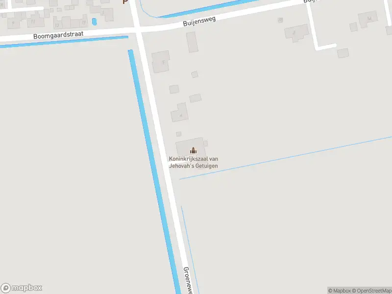 112 melding Politie naar de Groeneweg in Mijnsheerenland vanwege voertuigen te water