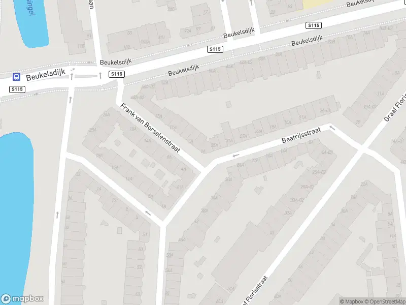 112 melding Ambulance met grote spoed naar de Frank van Borselenstraat in Rotterdam