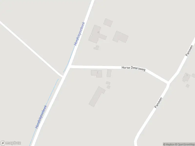 Brandweer met grote spoed naar de Horse Dwarsweg in Gennep vanwege gebouwbrand