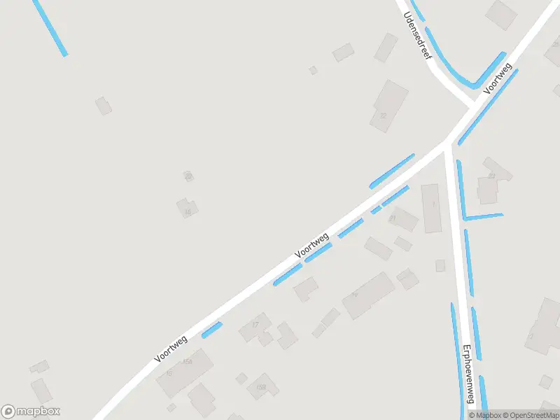 Brandweer met gepaste spoed naar de Voortweg in Uden