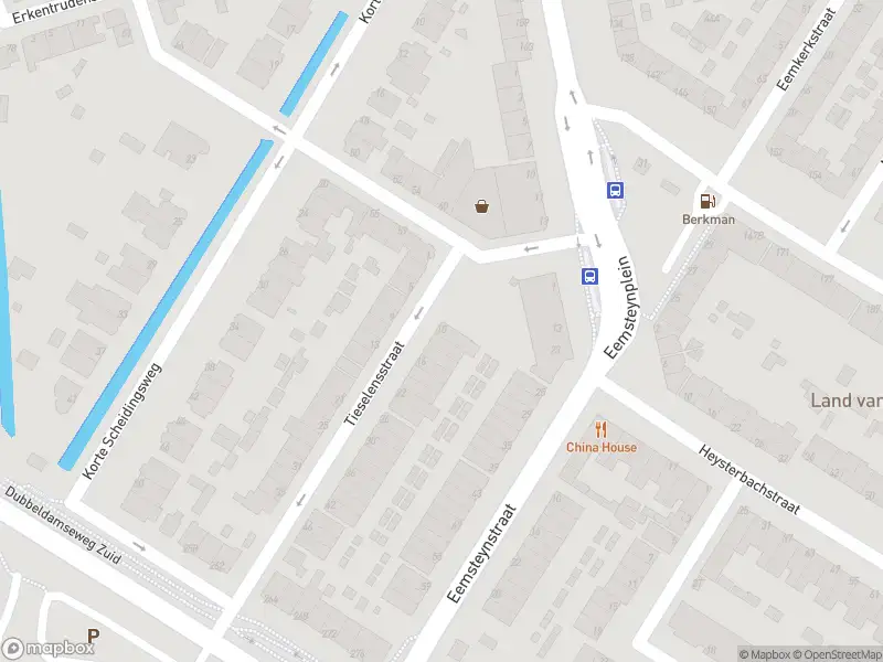 Ambulance met grote spoed naar de Tieselensstraat in Dordrecht