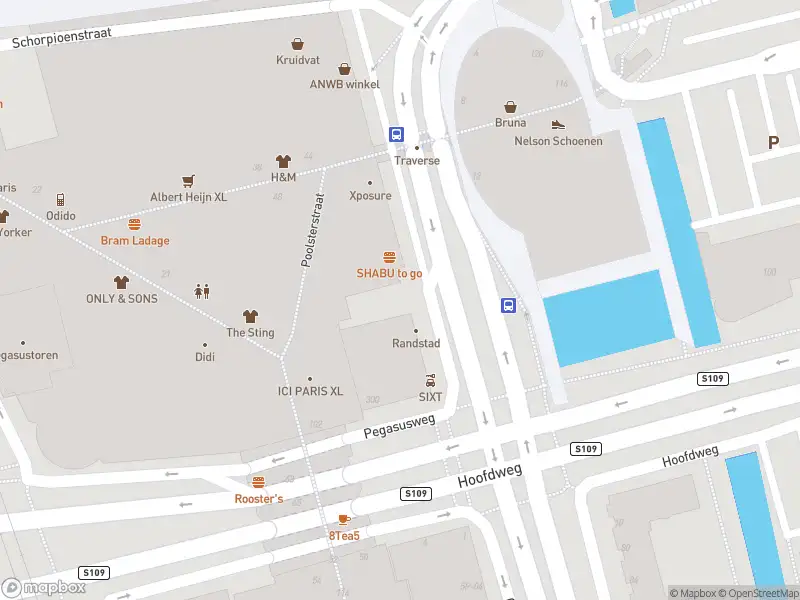 Ambulance met gepaste spoed naar de Kleine Beer in Rotterdam
