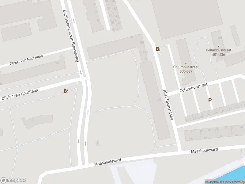 Ambulance met grote spoed naar de Maasboulevard in Vlaardingen