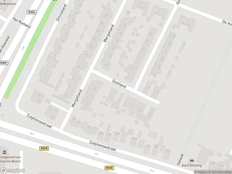 Politie naar de De Voorwaarts in Apeldoorn