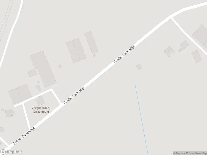 Politie naar de Polder Oudendijk in Dordrecht vanwege ongeval met letsel