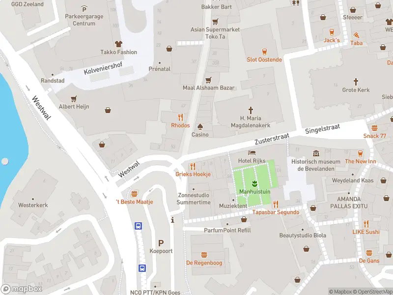 Politie met grote spoed naar de Zusterstraat in Goes vanwege letsel