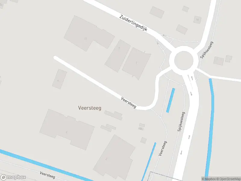 Politie naar de Veersteeg in Spijk vanwege aanrijding met letsel