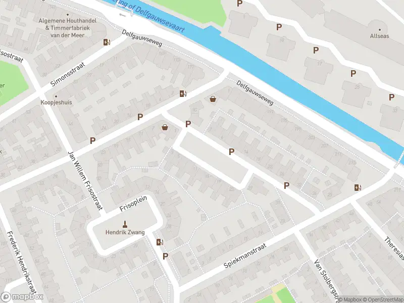 Ambulance met grote spoed naar de Simonsstraat in Delft