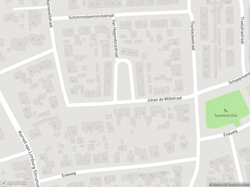 Brandweer met gepaste spoed naar de Van Hogendorpstraat in Olst vanwege afhijsen patient