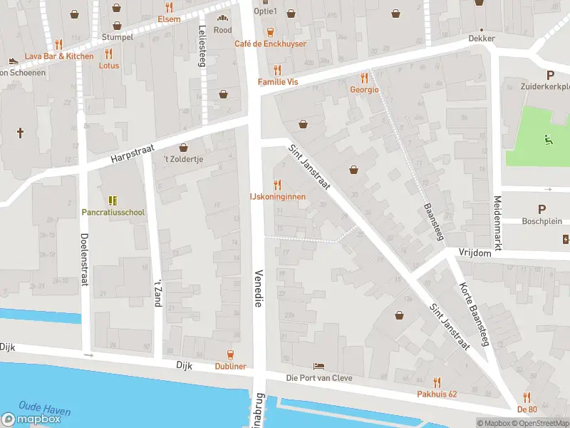 Overlastmelding Venedie in Enkhuizen (Kromme Elleboogsteeg)