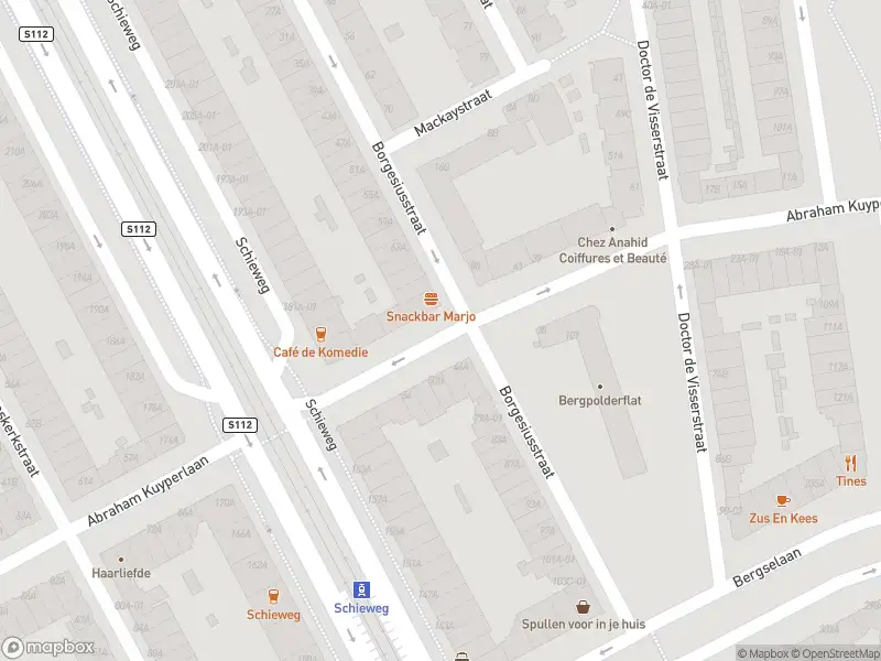 112 melding Ambulance met grote spoed naar de Borgesiusstraat in Rotterdam