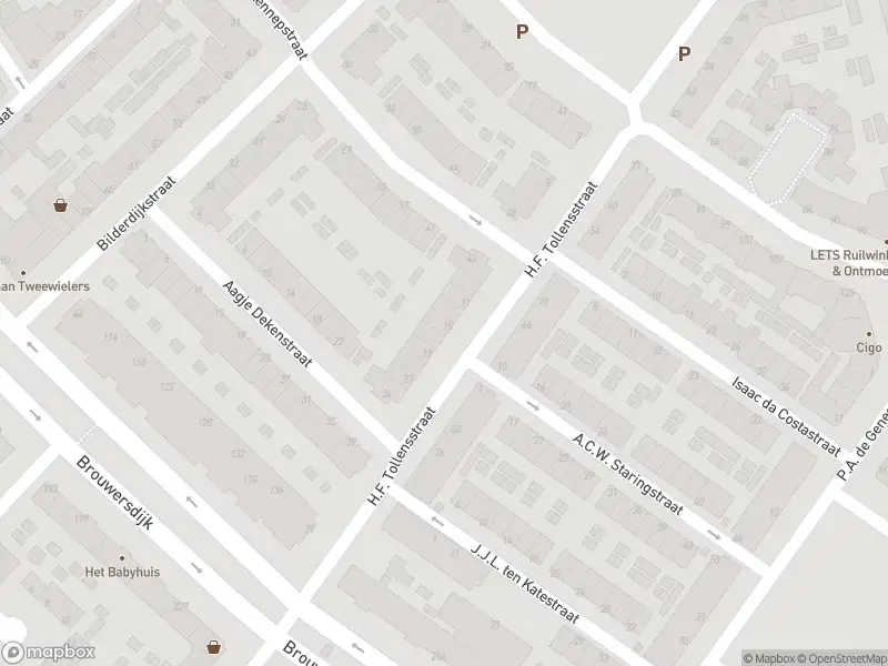 Ambulance met gepaste spoed naar de H.F. Tollensstraat in Dordrecht