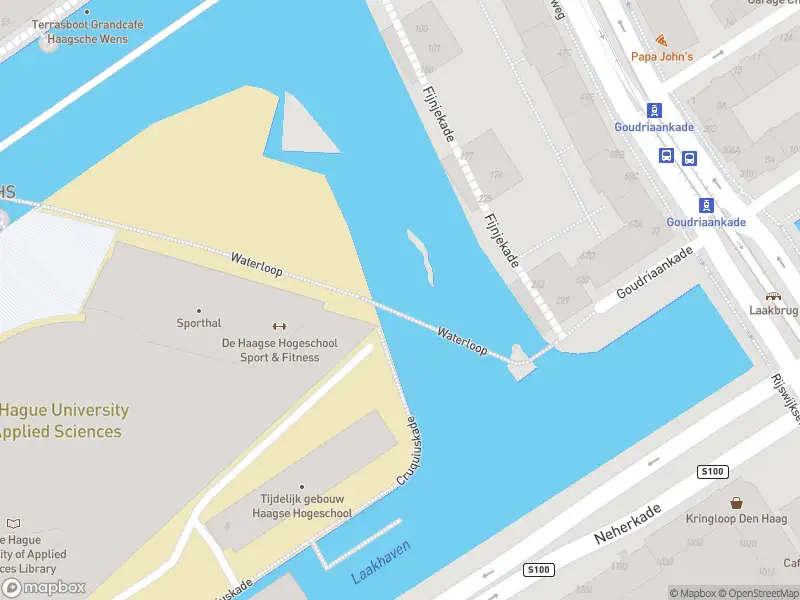 Brandweer met gepaste spoed naar de Goudriaankade in 's-Gravenhage vanwege stankoverlast