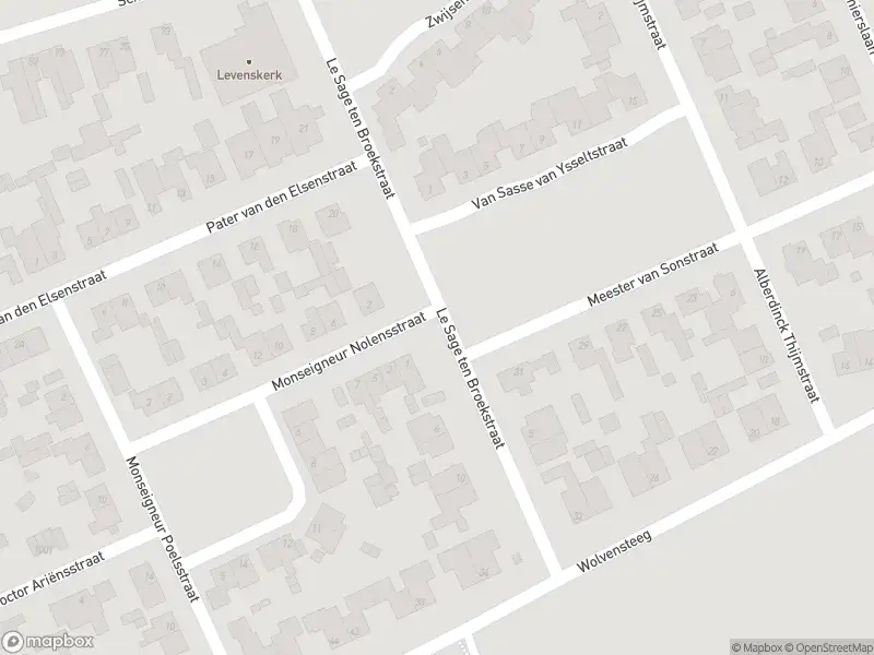 Overlastmelding Le Sage Ten Broekstraat in Oisterwijk